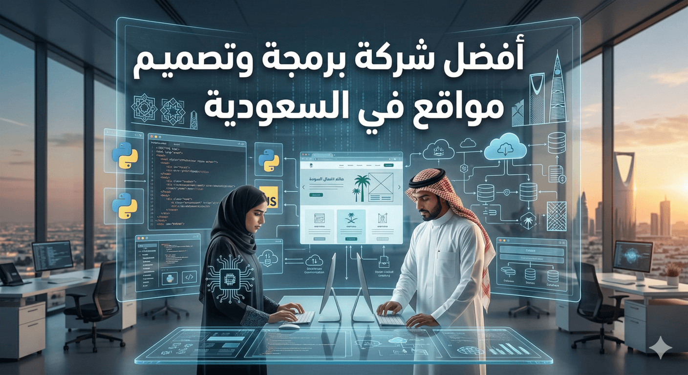 أفضل شركة برمجة وتصميم في السعودية